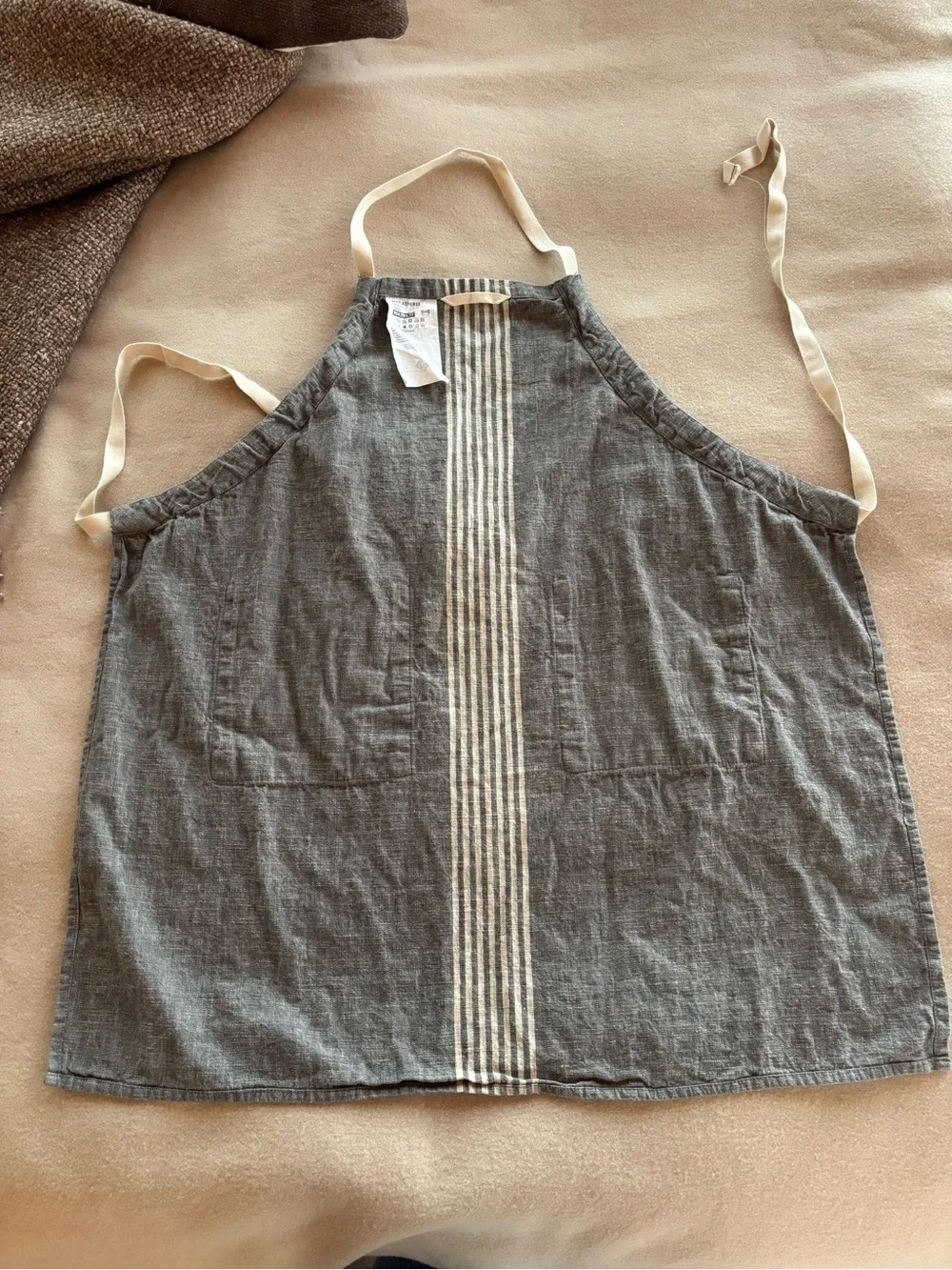 Scandinavian Linen and Cotton Apron